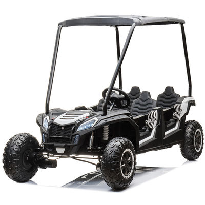 リモコン 24v UTV 4人乗り 車に乗る 大人と子供 赤ピンク色