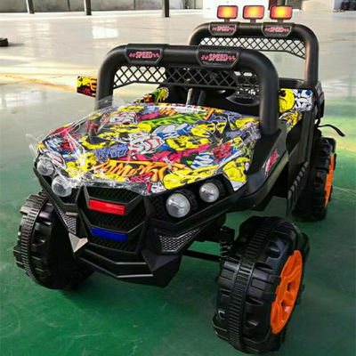 MP3ソケットとリモコン 2シートRide On SUV 子供用のおもちゃ 12v電池 電動自動車