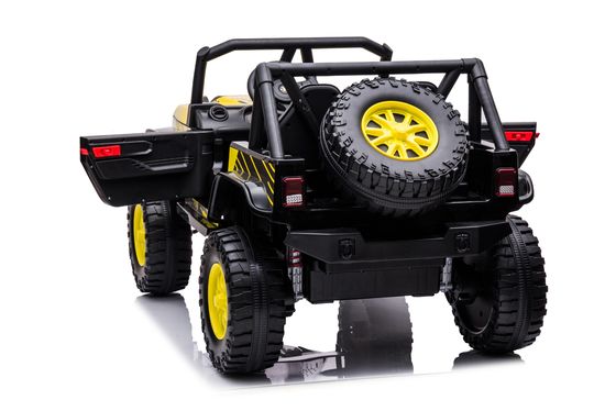 24v 12v バッテリー駆動 電動車 子供 2人乗り SUV リモコン付き車に乗る